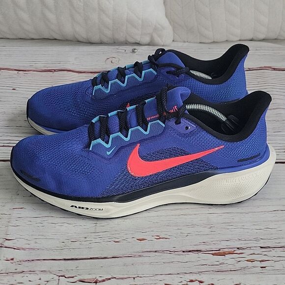 NIKE Pegasus 41 Air Zoom Blue Men's Size 8.5 - Picture 12 of 12